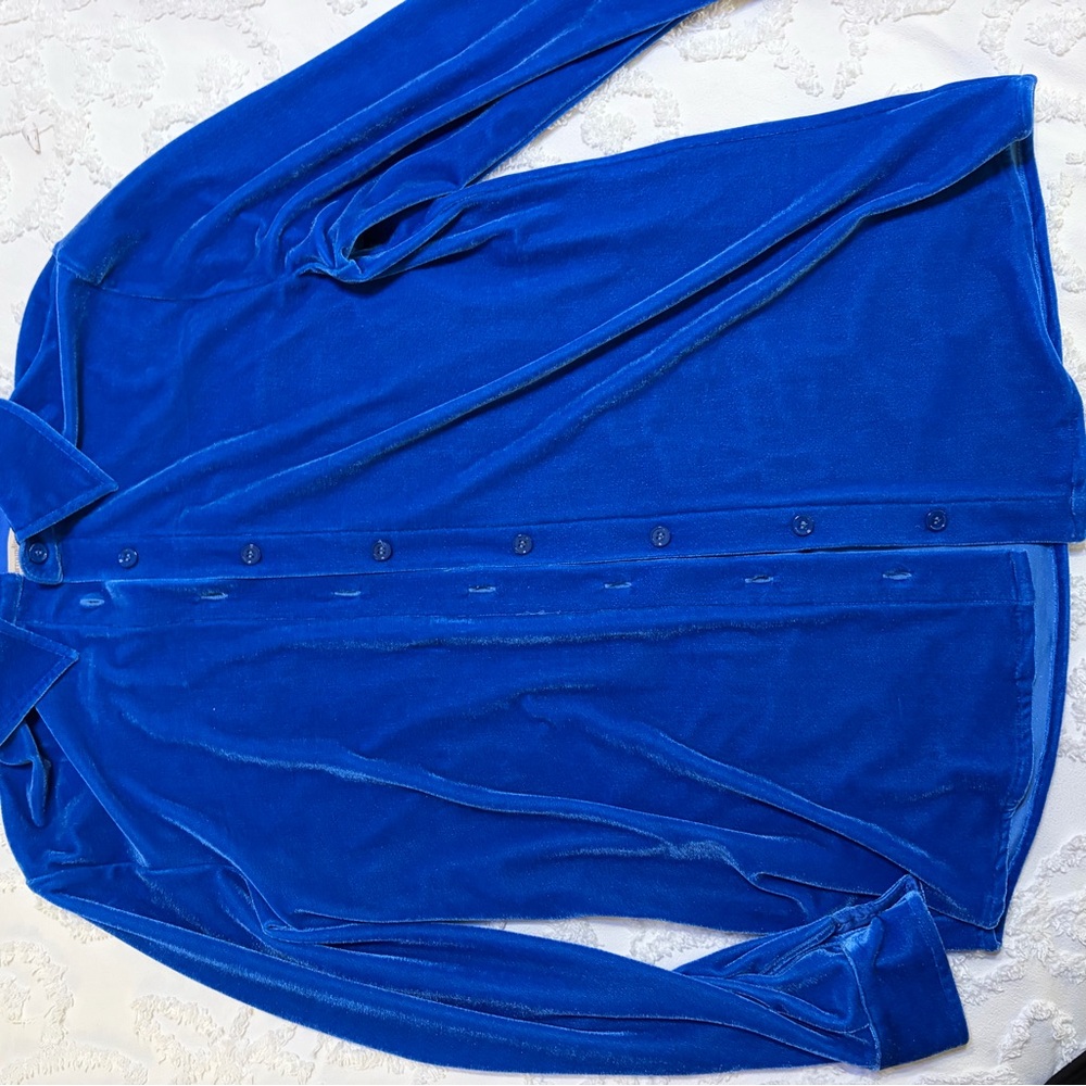 Soft Surroundings Royal Blue Top